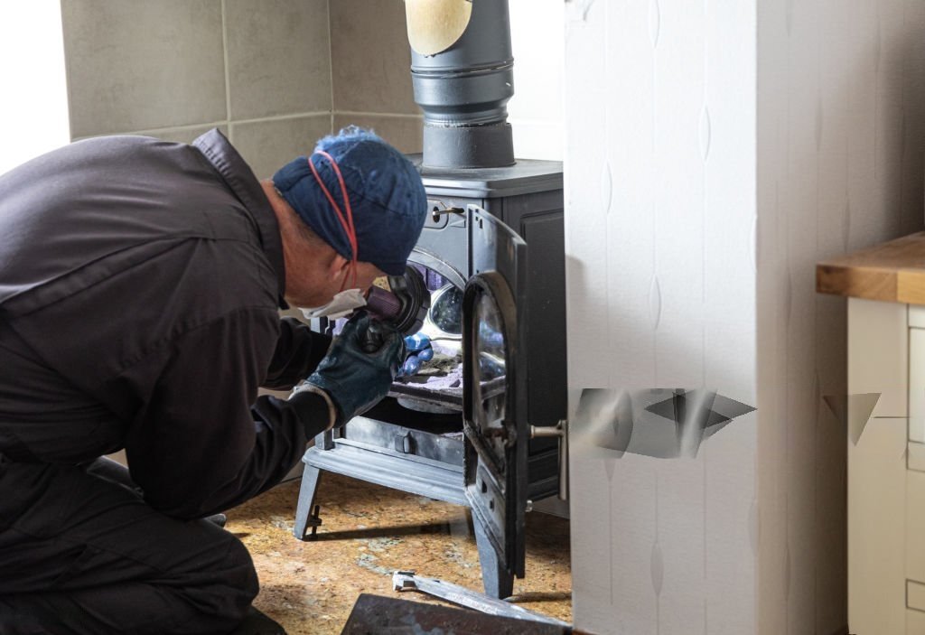 Sweeping Of Log Burners